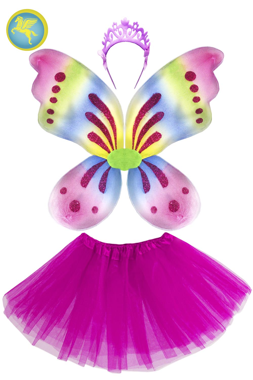 SET FARFALLA FUXIA